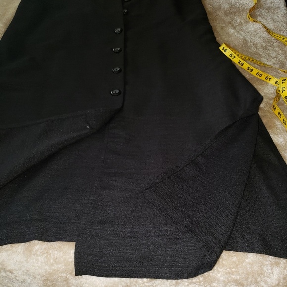 Long black sleeveless dress - Picture 6 of 8